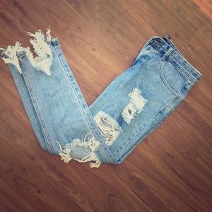 DENIM JEANS (Distressed)